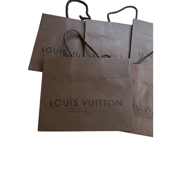 LOUIS VUITTON Lot of 10 Shopping Paper Bags - Picture 4 of 9